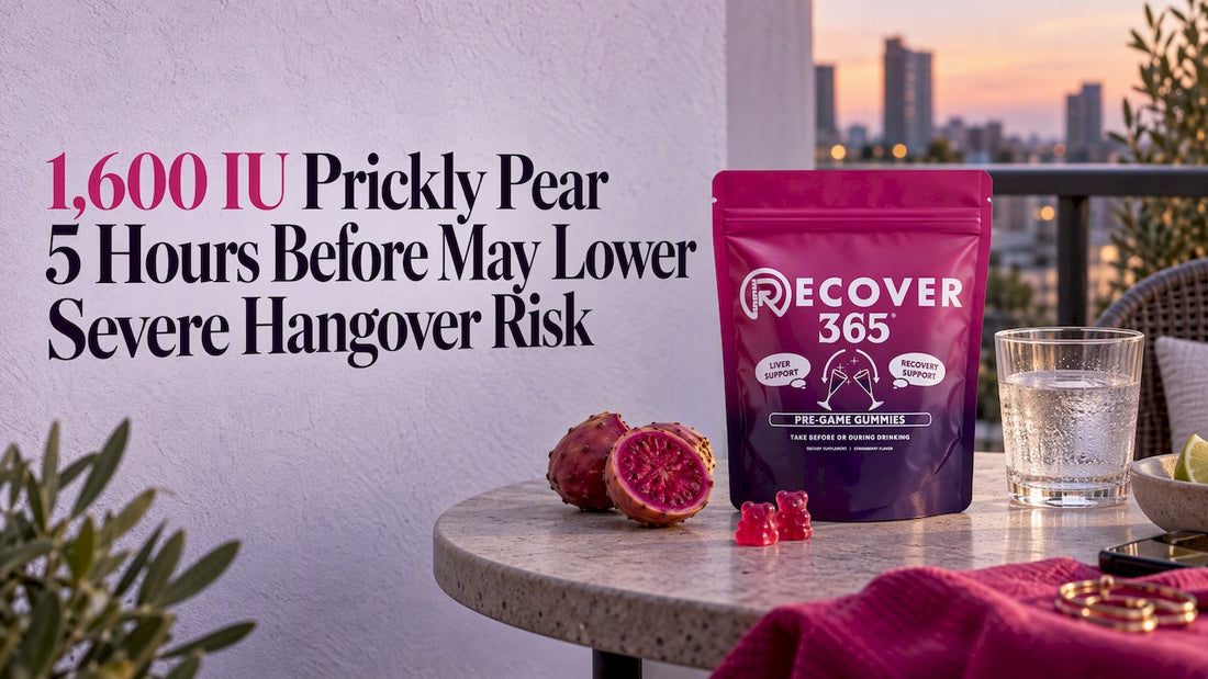 Recover 365 gummies with prickly pear