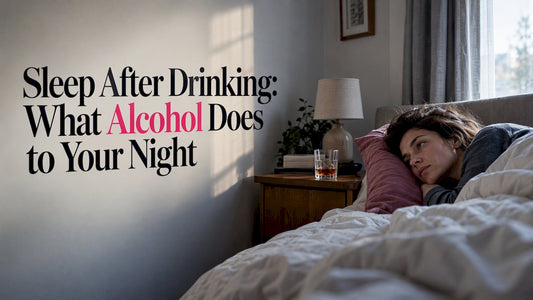 Adult awake in bed during the night