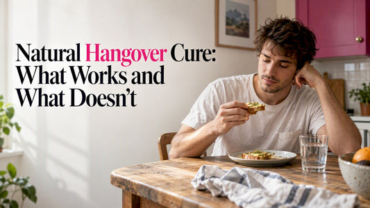 Man eating toast beside water