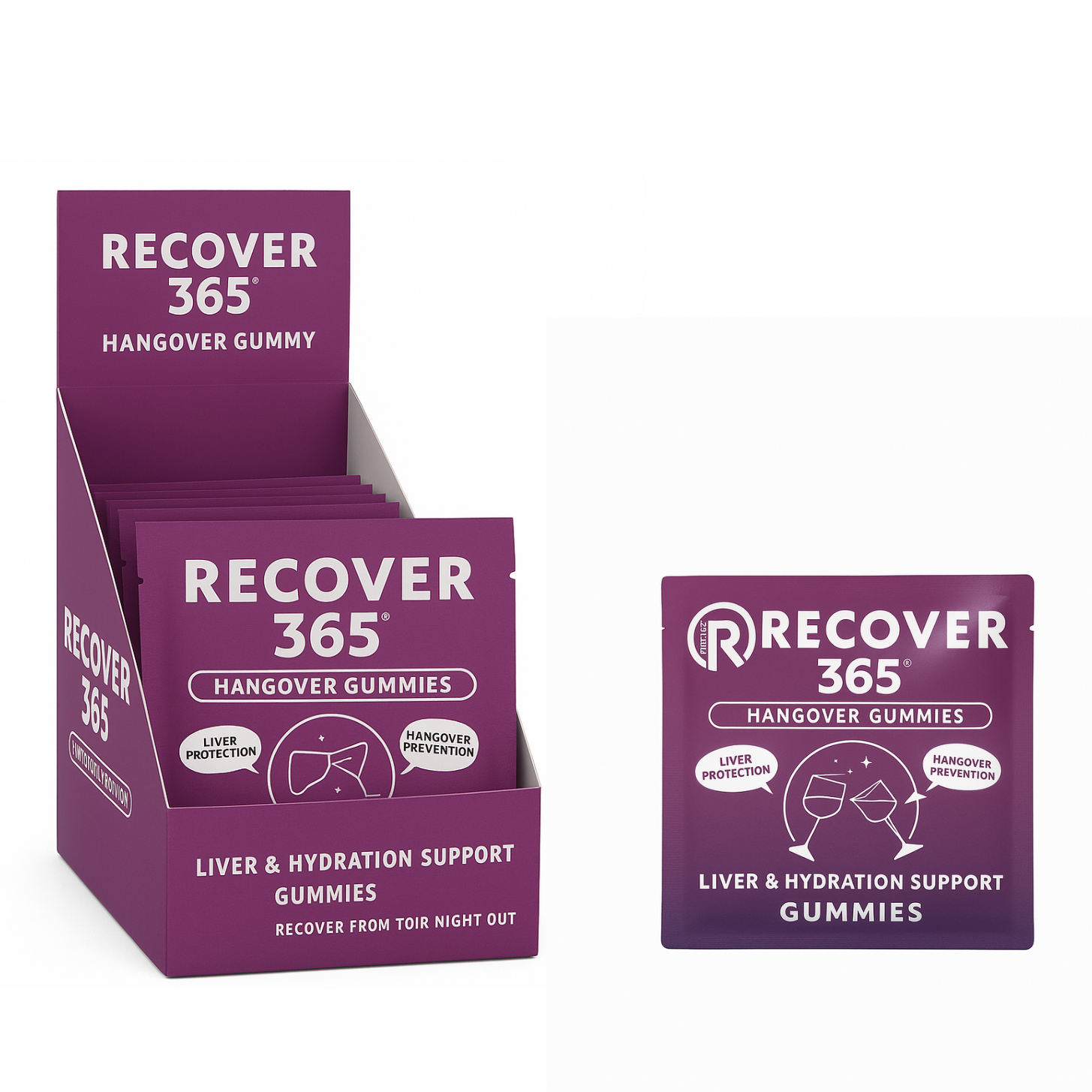 RECOVER 365 HANGOVER GUMMY 10 PACK